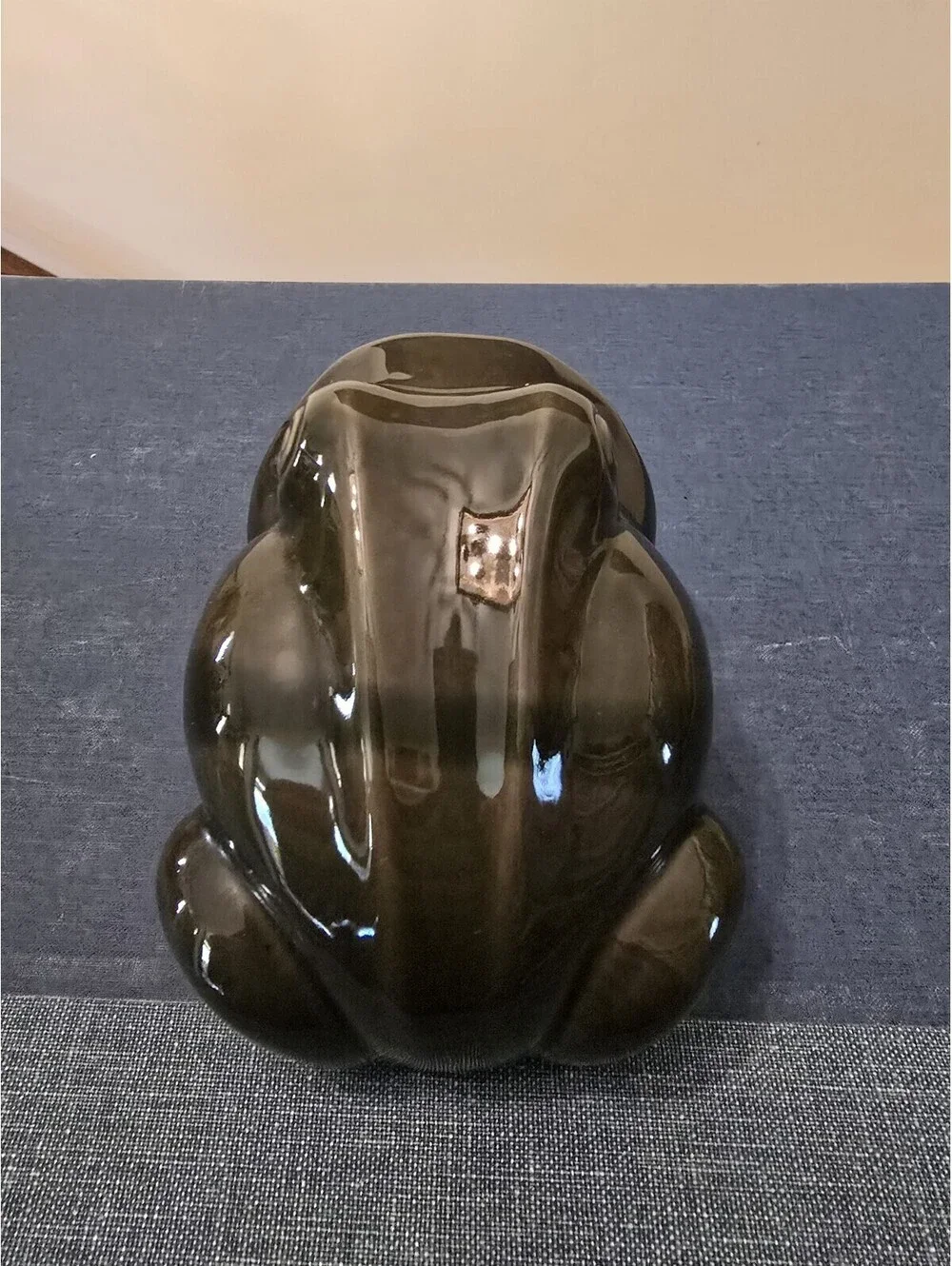 Vintage Ceramic Frog Sponge Holder